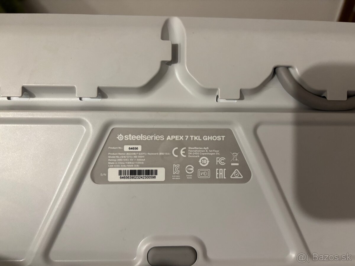 STEELSERIES APEX 7 TKL GHOST - 2