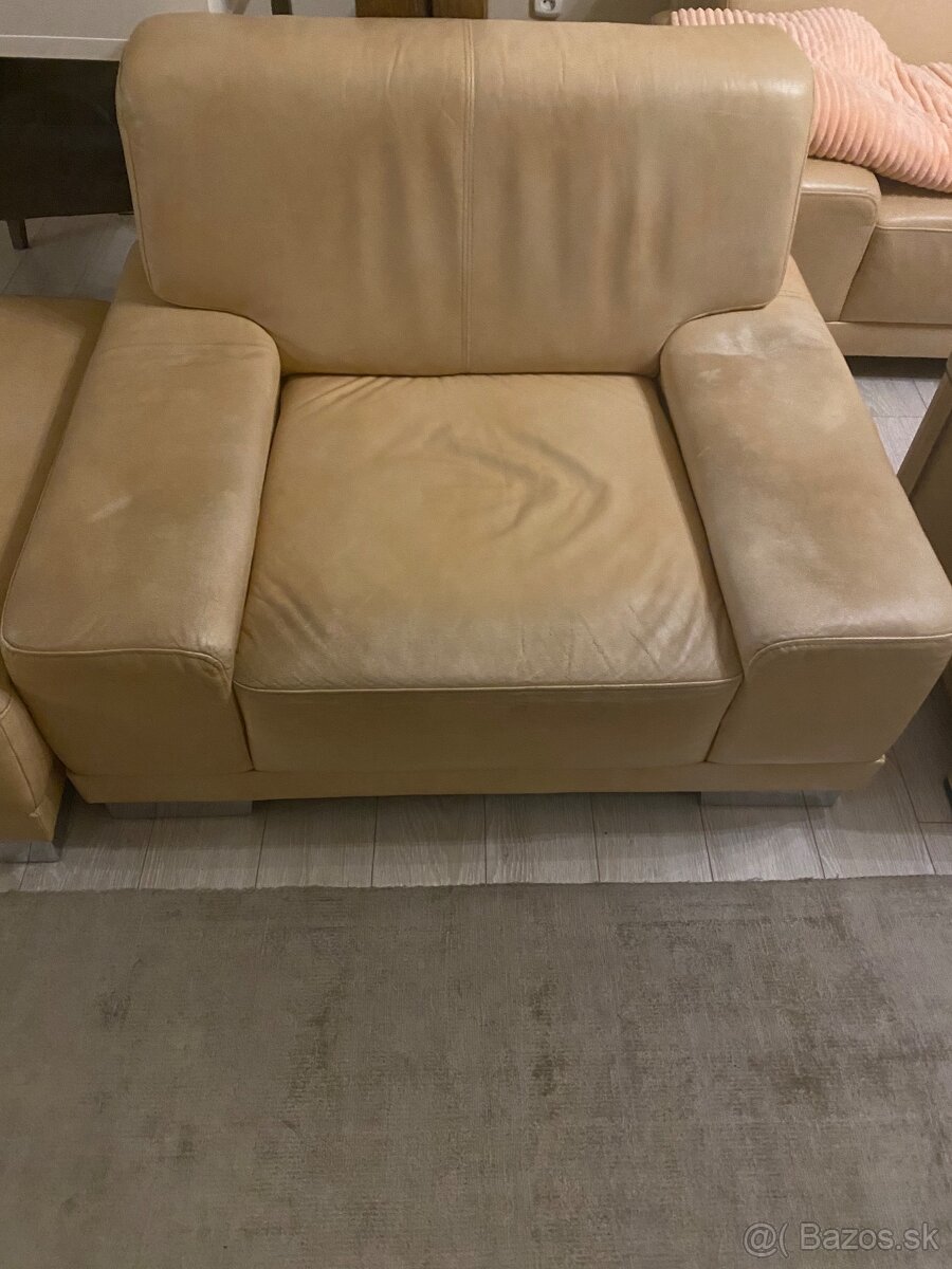 Kožená sedačka,Phase - 2