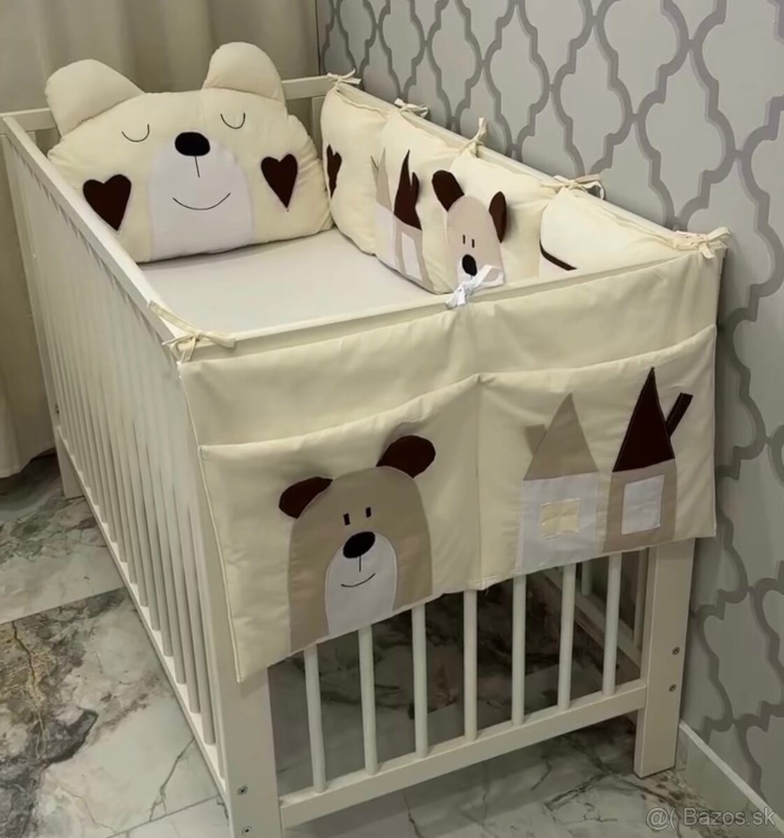 Vankúšikový mantinel do detskej postieľky - 2