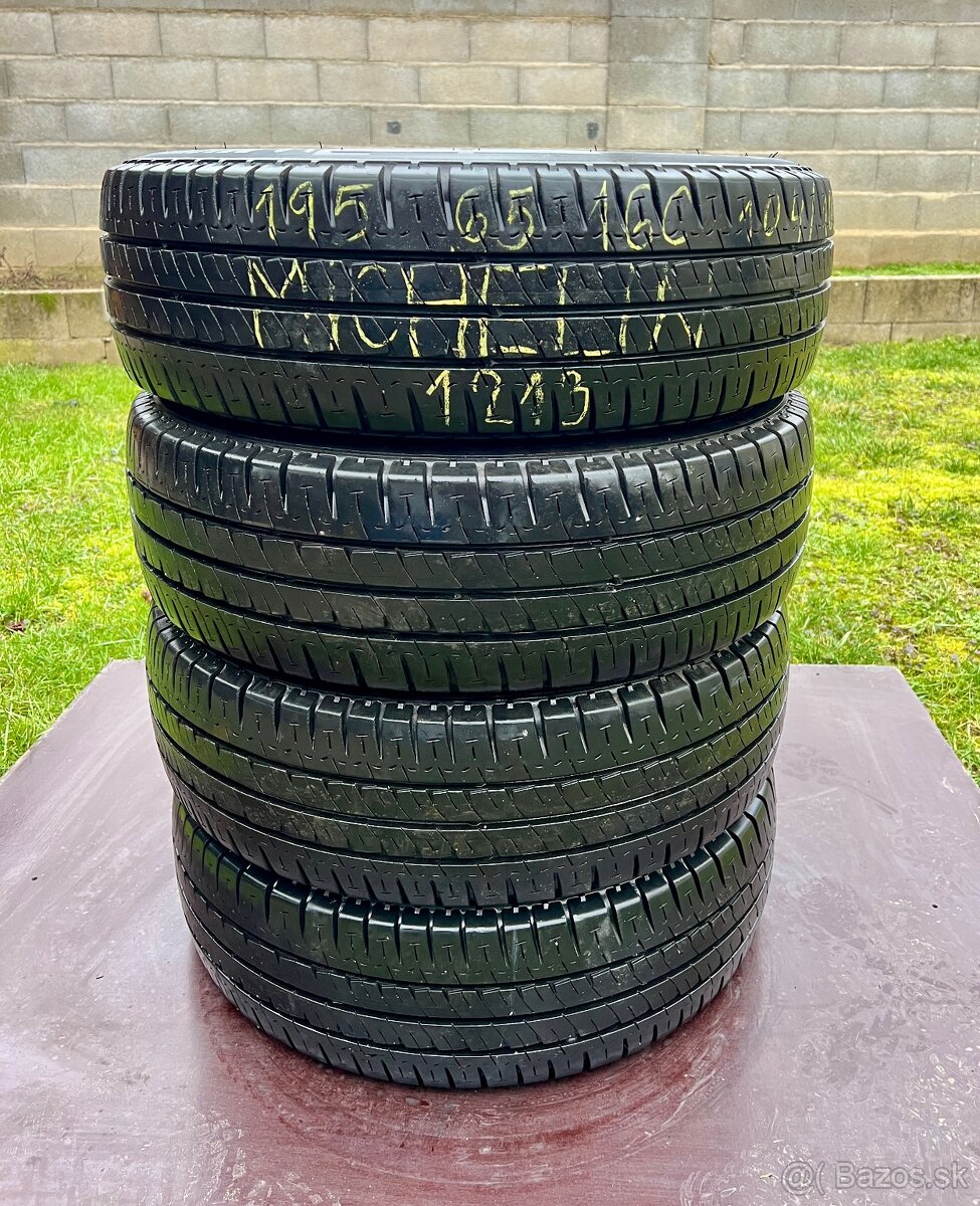 195/65 r16C letné Michelin 104/102R - 2