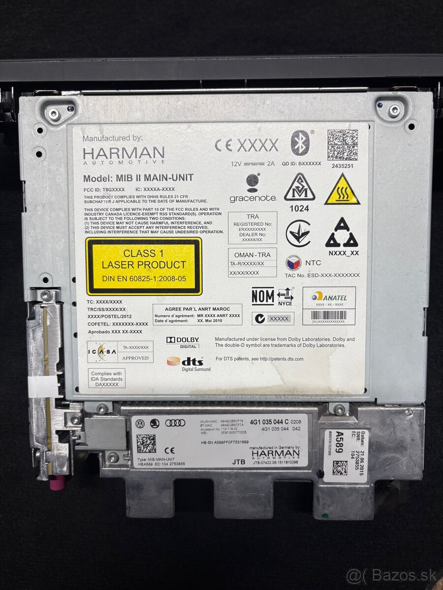 Audi A6 C7 MMI set - 2