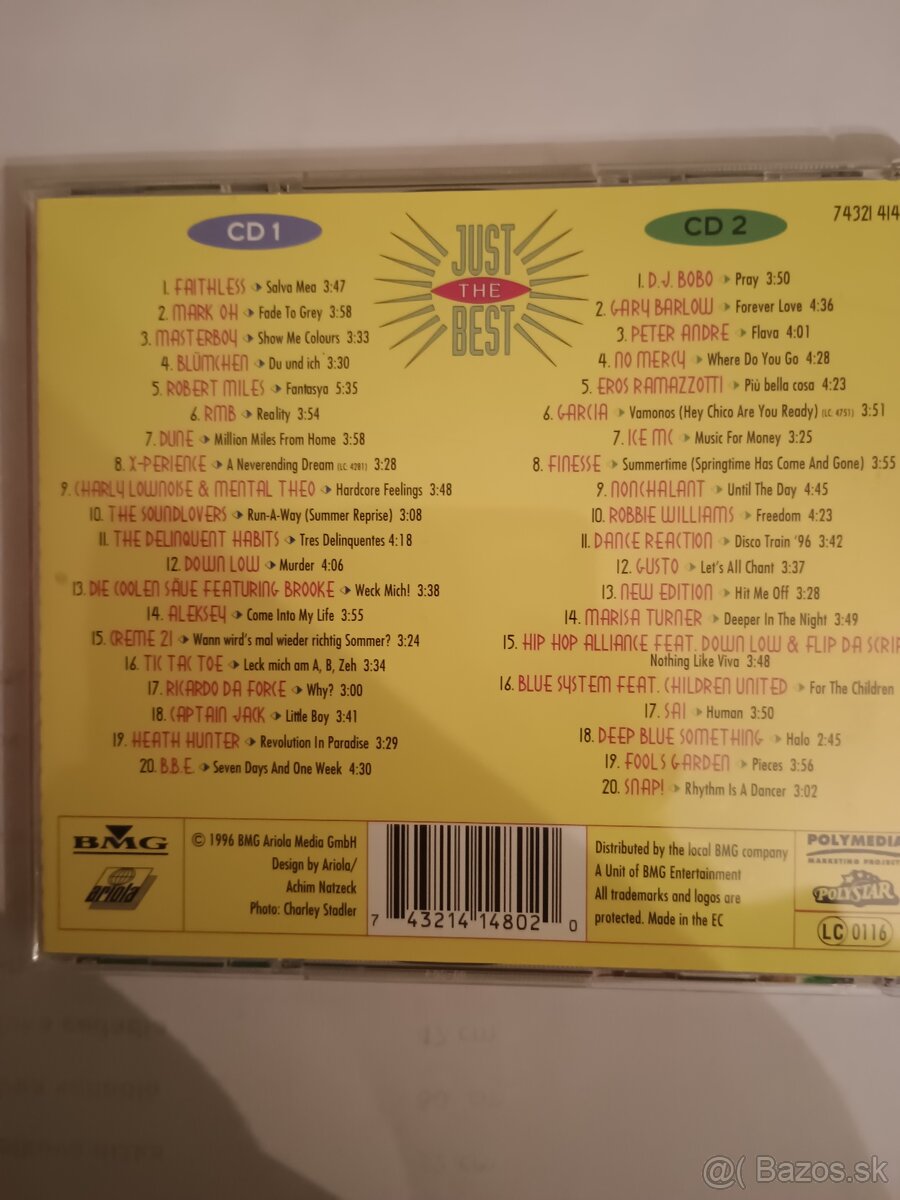 2cd výbery Just the Best. - 2