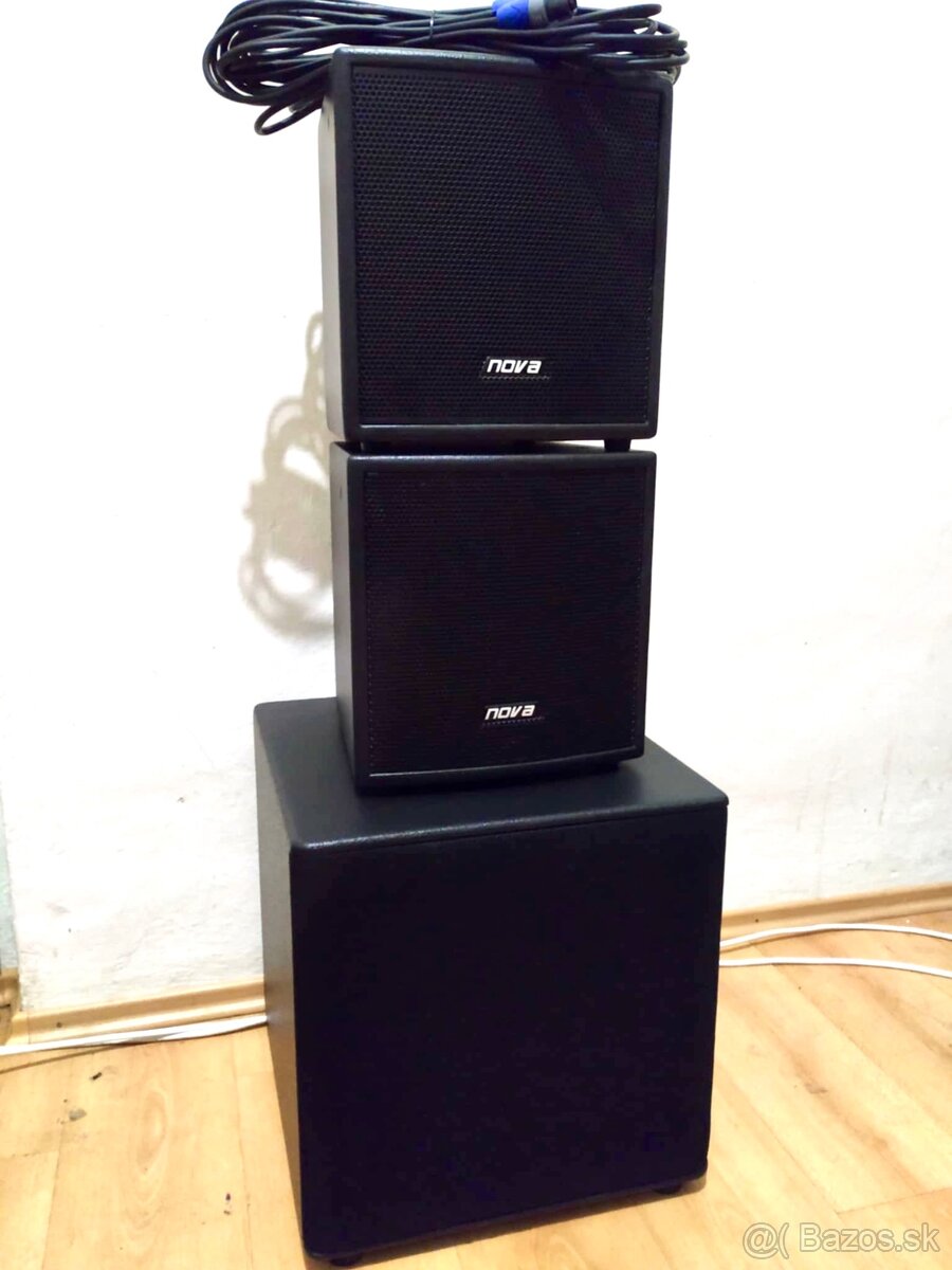 Kompletná zostava 2.1 (2x8”+12”) - Výpredaj - 2