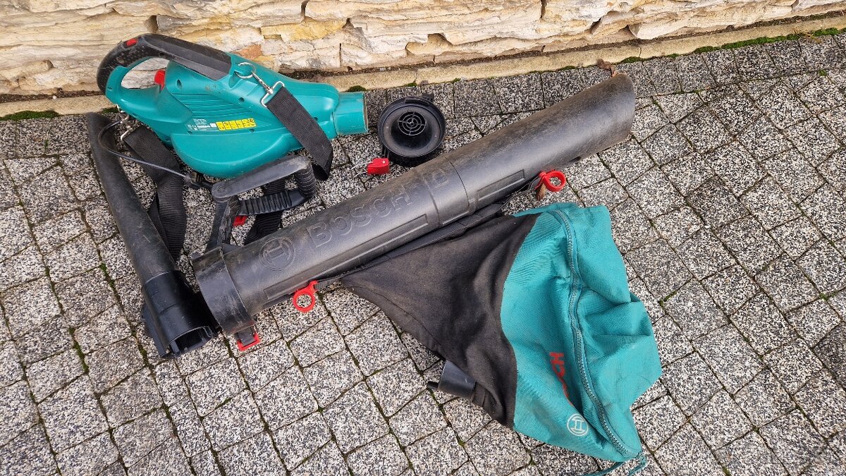 záhradný vysávač/fukač Bosch - 2