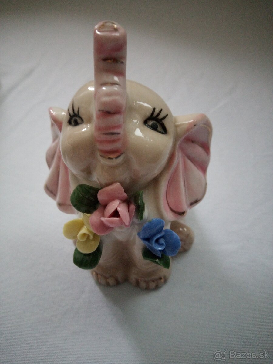 Porcelánový sloník - 2