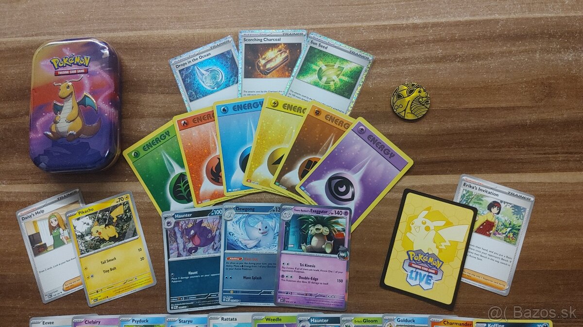 Predám original Pokemon karty 1. Generácia - 2