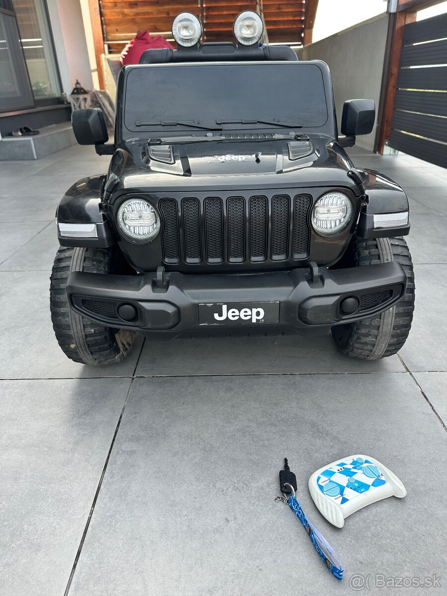 Detské elektrické auto Jeep - 2