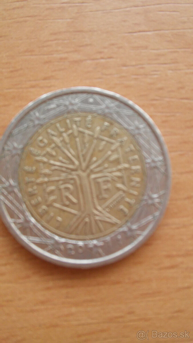 Chyborazba 2 € Francusko. - 2