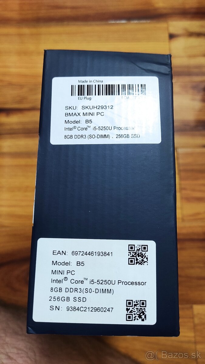 BMAX B5 Intel Core i5-5250U 8GB DDR3 256GB SSD Mini PC - 2