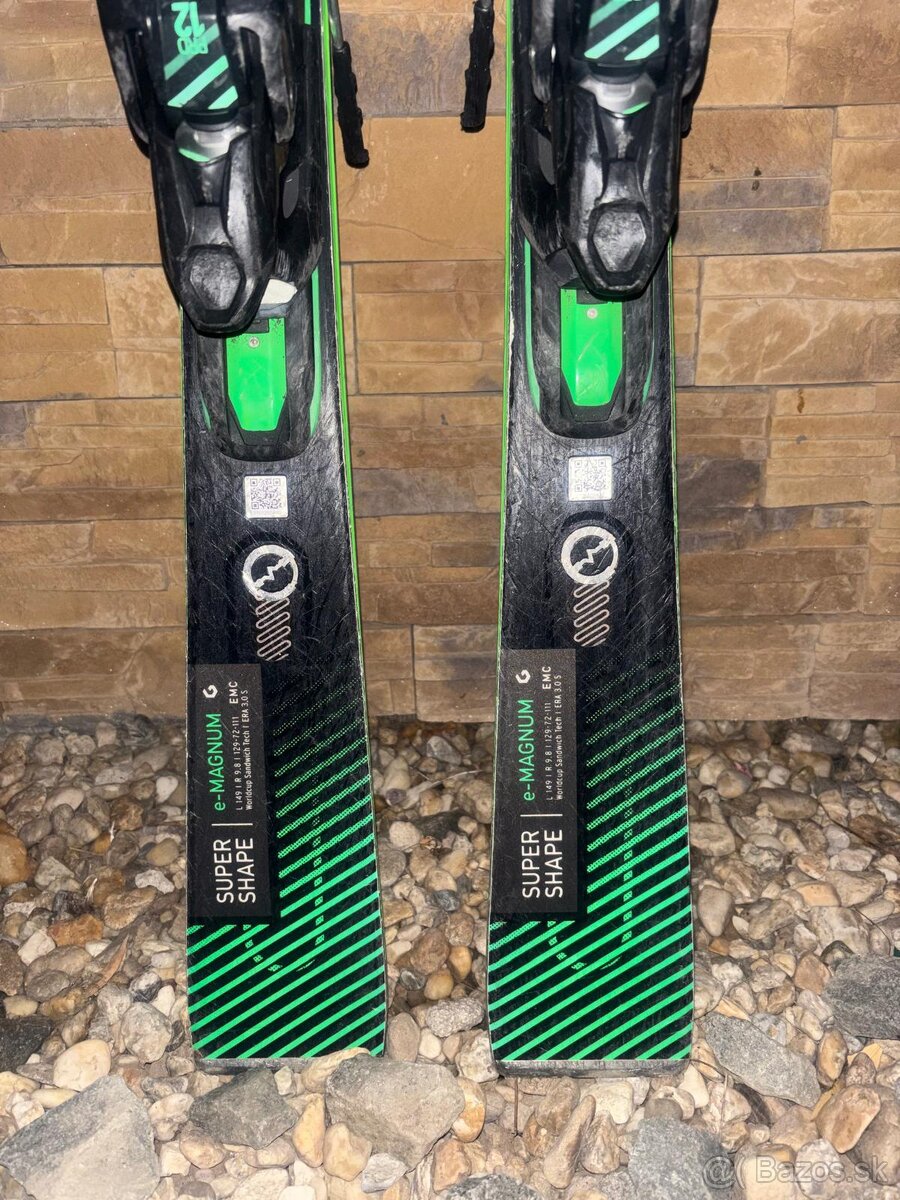 Predám lyže Head Super Shape e- Magnum 149cm - 2