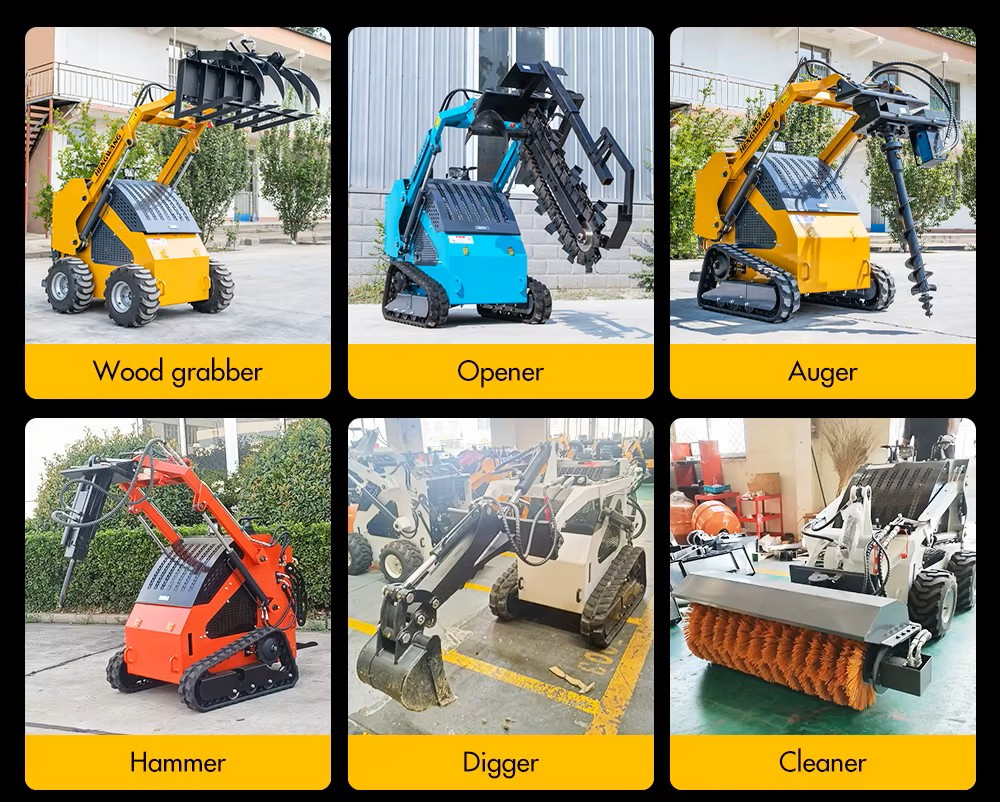 mininakladač riadený šmykom - 2