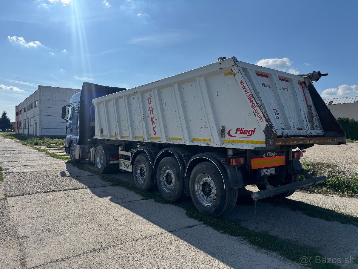 Sklápací náves Fliegl SDS DHK 350/S/25 - 2
