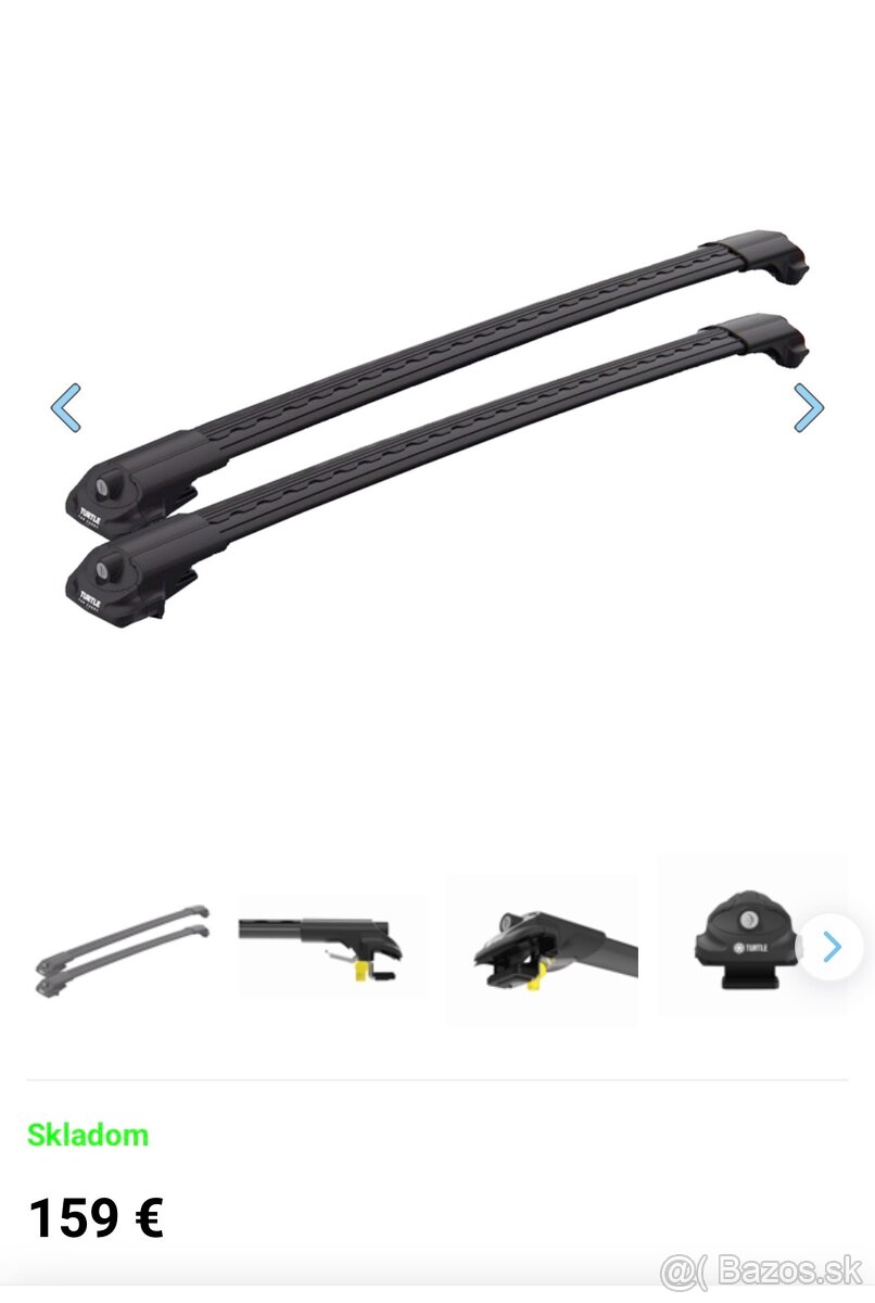 Strešný box Thule s lištami - 2