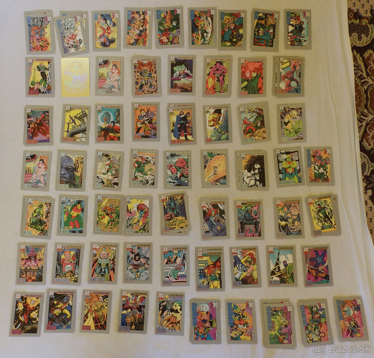Zberateľské karty DC Cosmic 1991 - 2