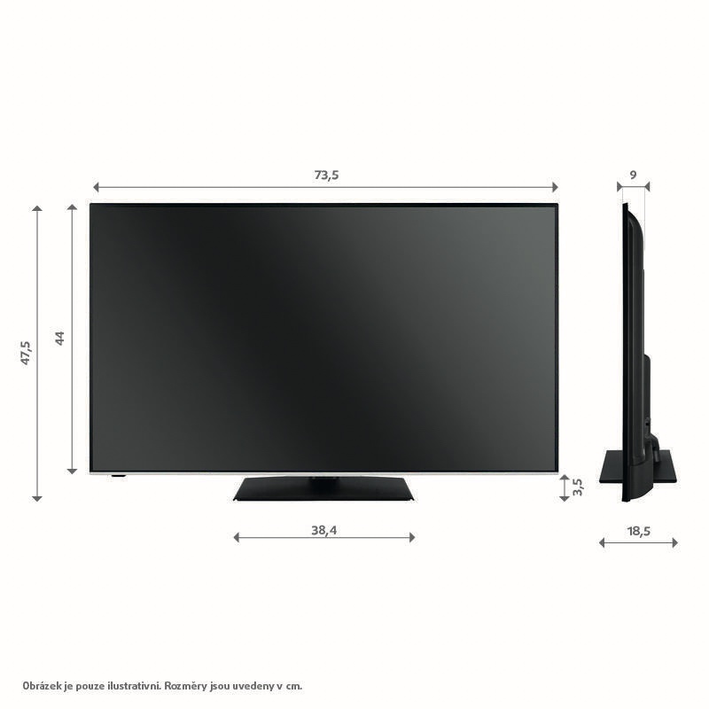 Predám LED Hyundai FLM 32TS654 SMART - FullHD - 2
