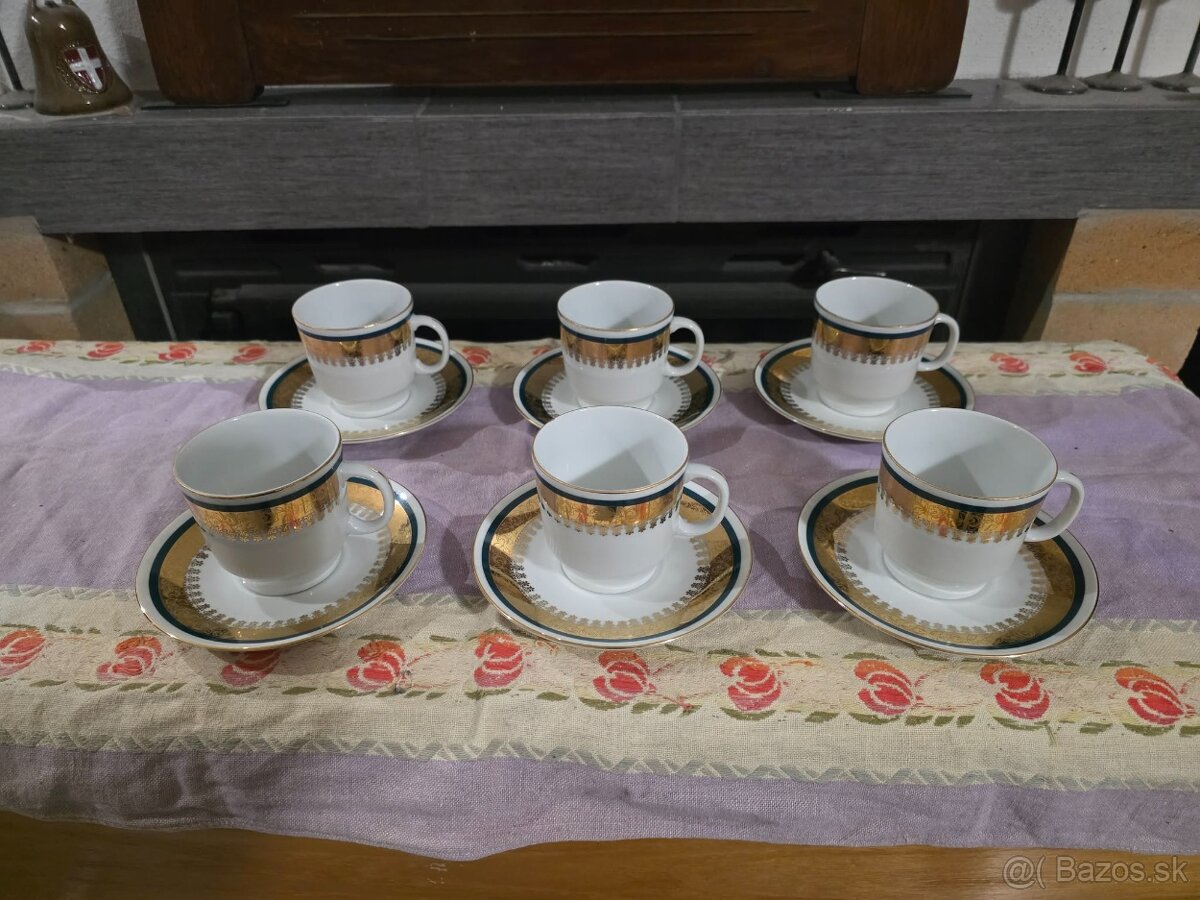 Retro šálky na kávu - 2