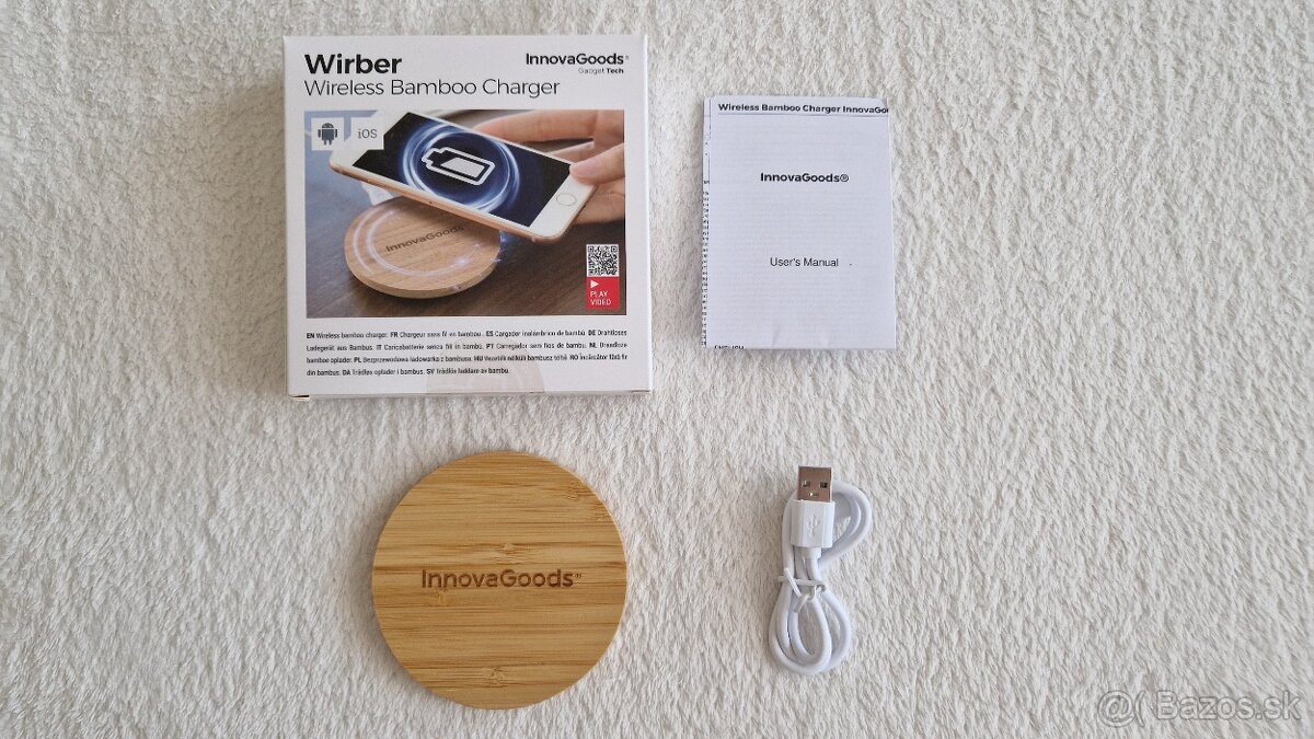 Bezdrôtová nabíjačka InnovaGoods - 2