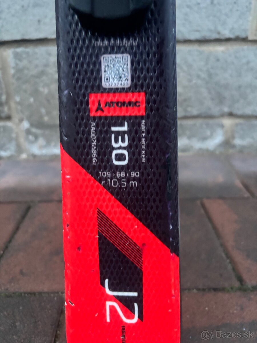 Predám lyže Atomic redster 130 cm - 2