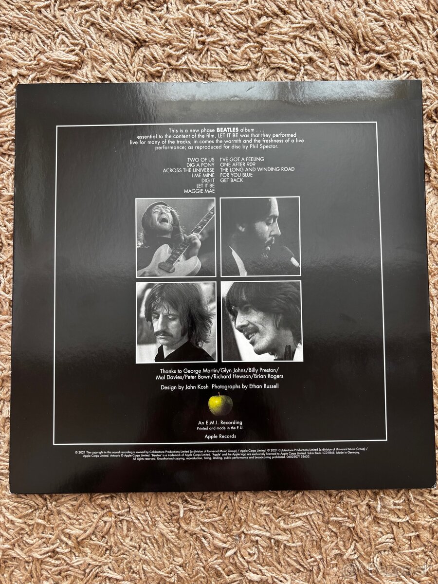 LP The beatles - Let it be - 2
