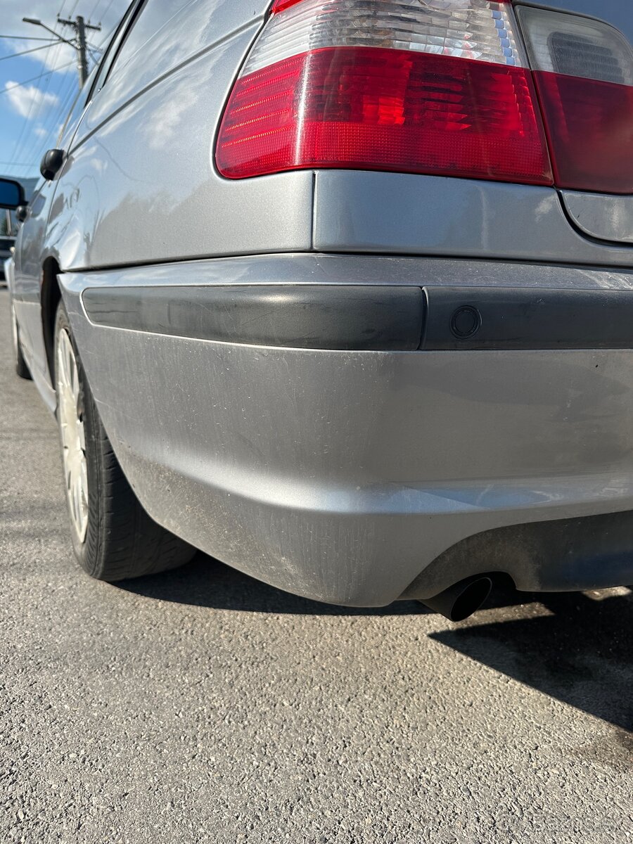E 46 M packet zadny naraznik - 2