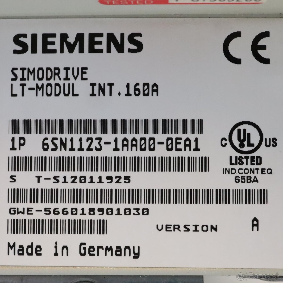 Výkonové moduly Siemens SIMODRIVE 611 (160A a 80A) - 2