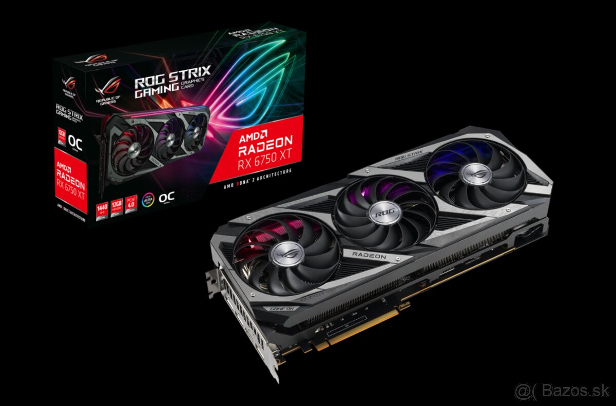 ASUS ROG STRIX RX 6750 XT O12G GAMING - 2