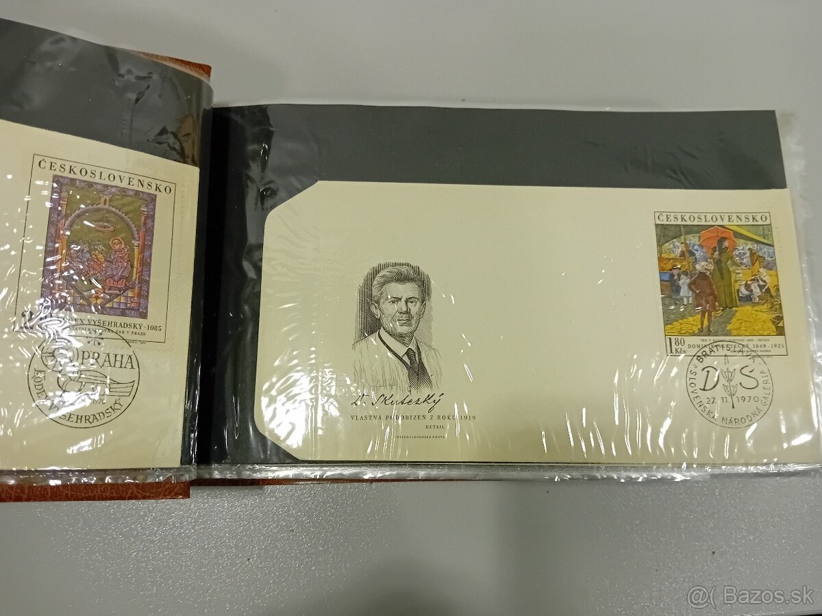 FDC Československa v albume - 2