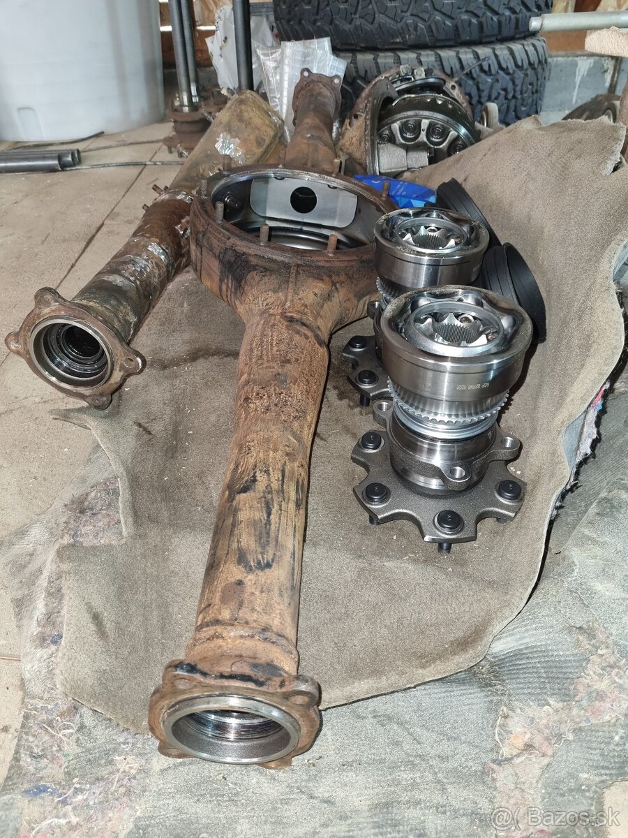 Nápravy Pajero superselect 4.625 - 2