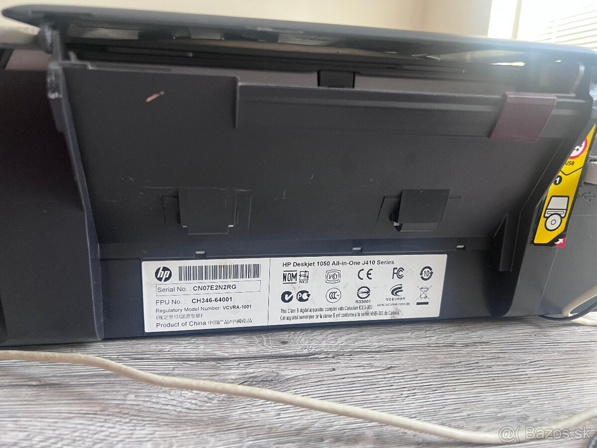 Tlačiareň HP Deskjet 1050 - 2