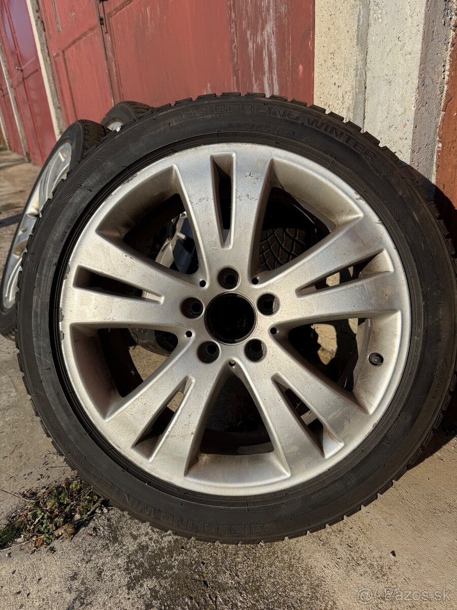 Zimné Pneu na diskoch 225/45 R17 - 2