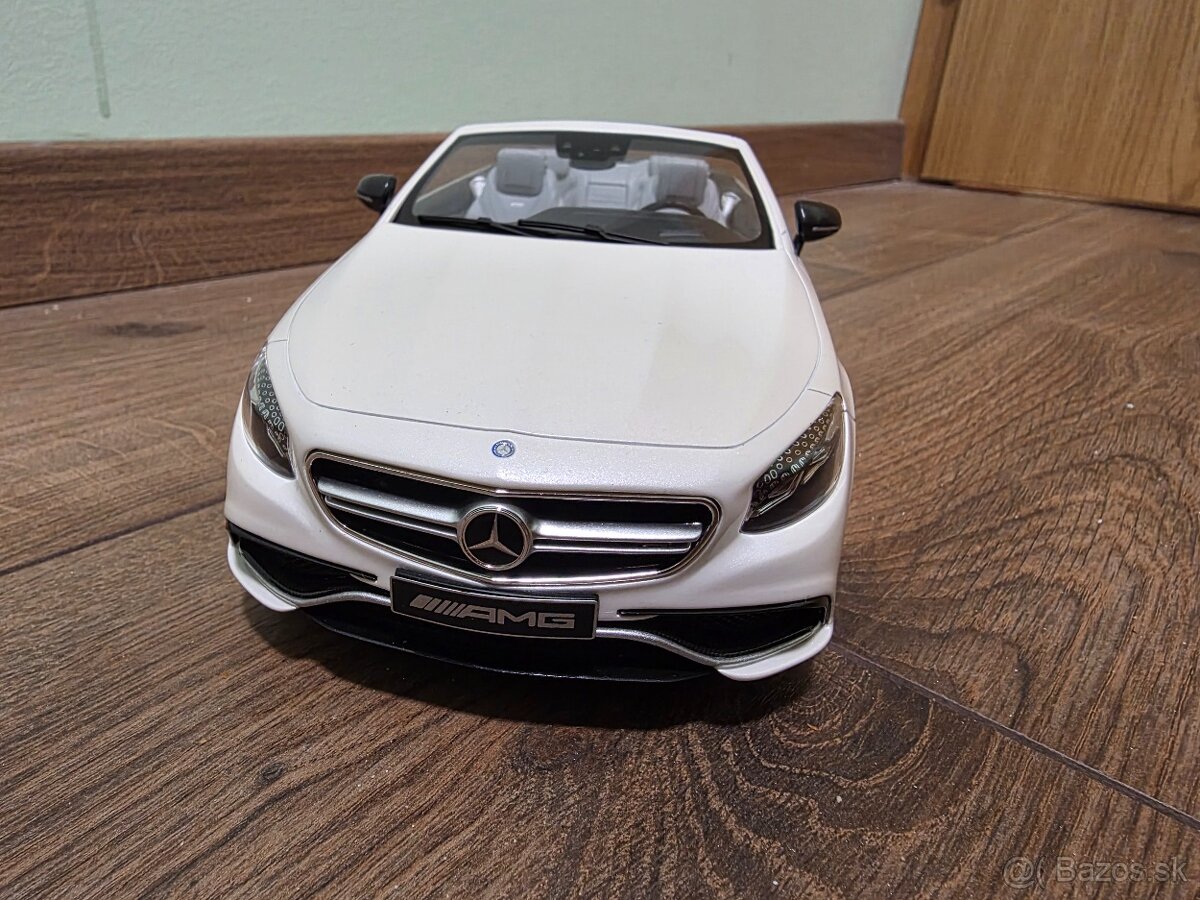 Mercedes Benz S-Klasse S63 AMG cabrio GT Spirit Model 1:18 - 2