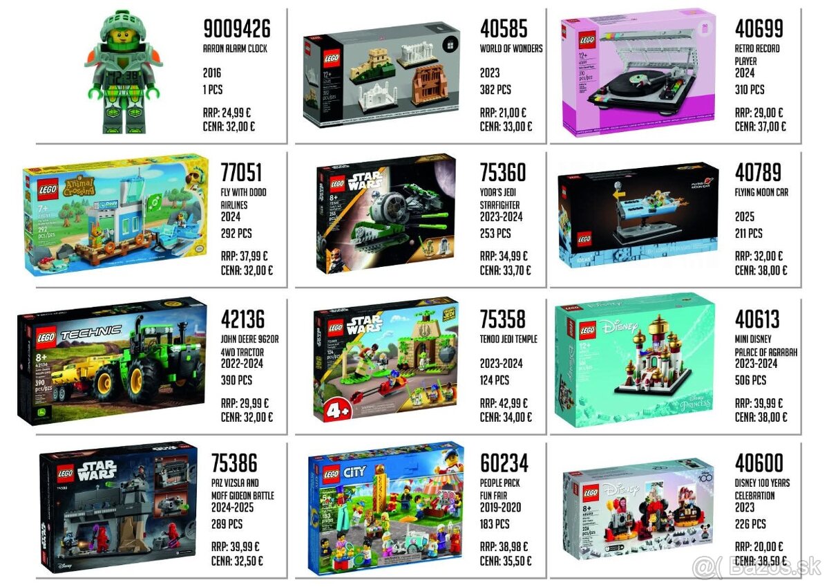 Predam tozne LEGO sety, nove. - 2