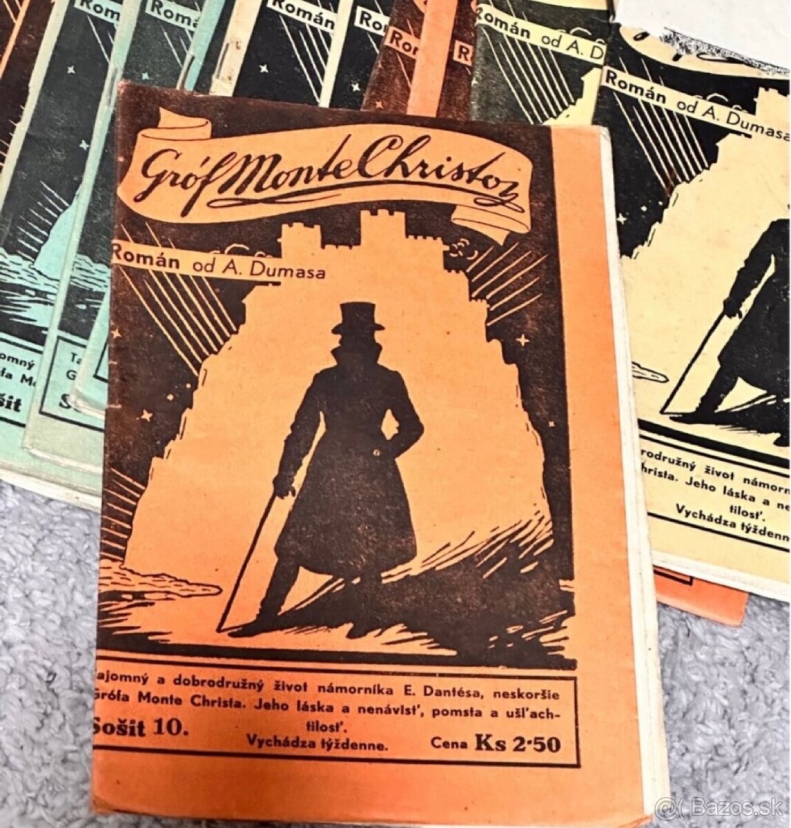 Roman od A.Dumasa grof Monte christo (slovensky stat) - 2