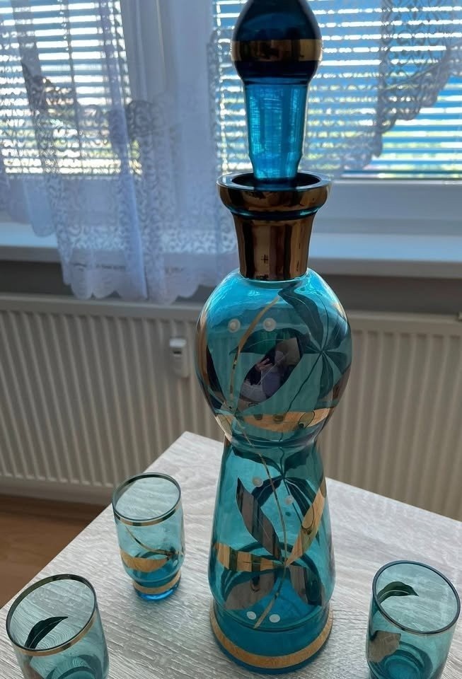 Karafa + poháre - 2