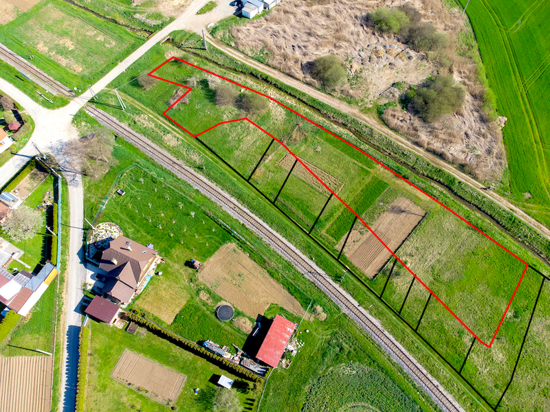 Spišské Vlachy 2.700 m2 pozemok na výstavbu RD - 2