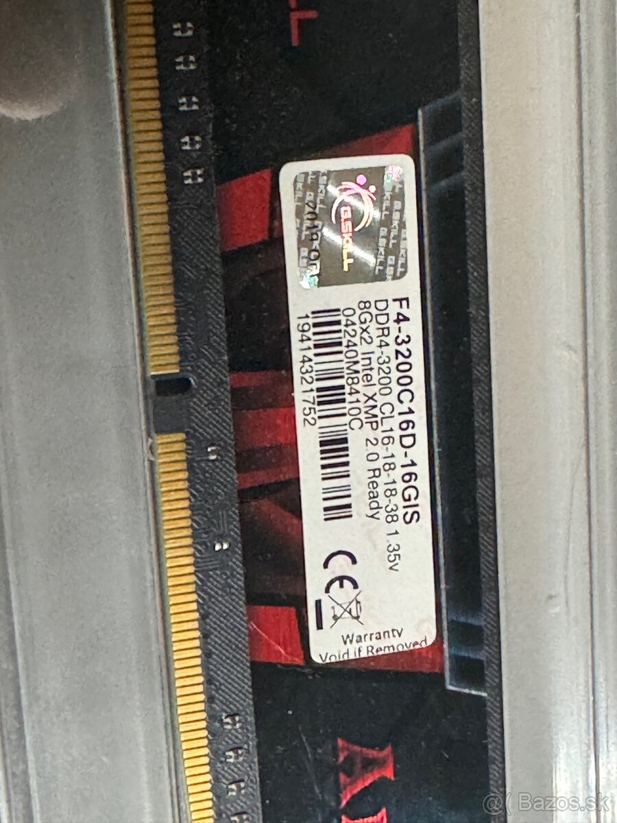 Ram 16GB DDR4 - 2