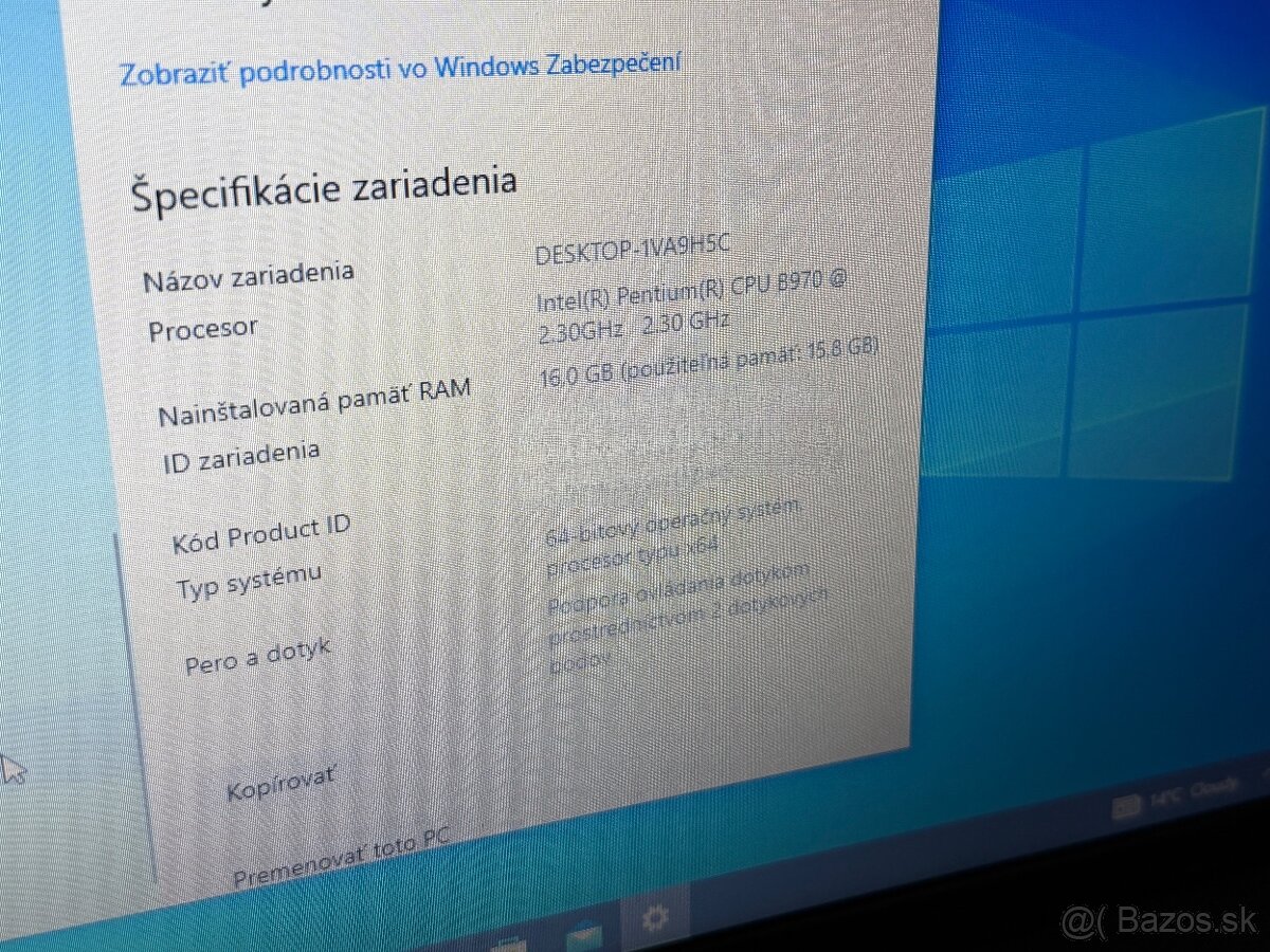 Lenovo Thinkpad E530 16/256Gb funkčný, legálny Windows - 2