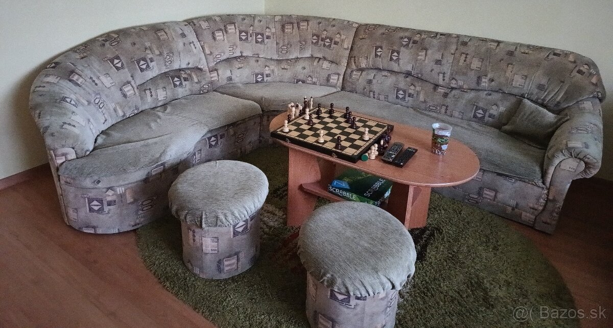 Rohová sedacia súpravu - 2