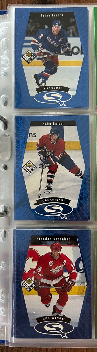 Hokejove kartičky Starquest blue 98/99 - 2