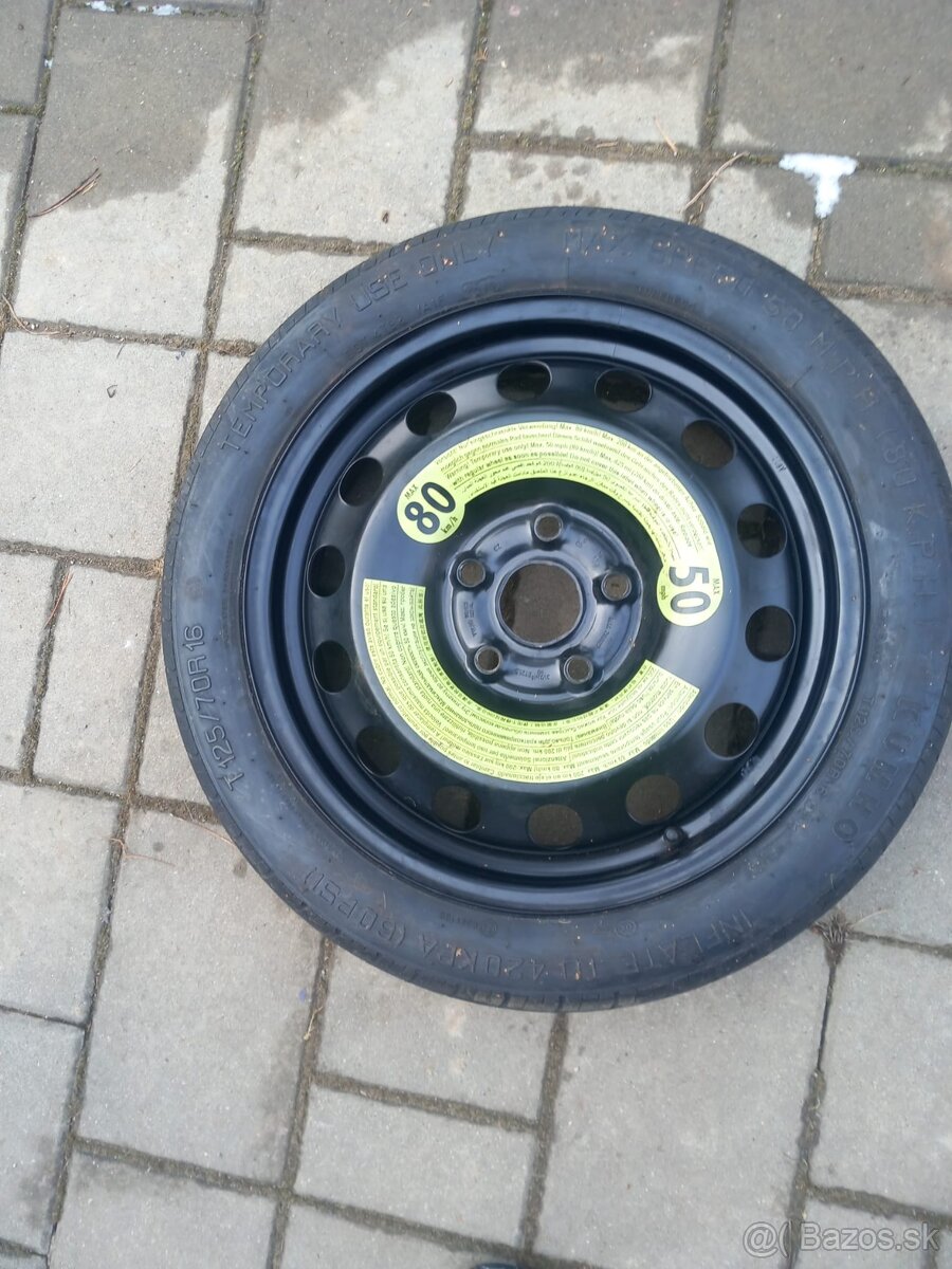 Dojazdová rezerva Volkswagen, Škoda - 2