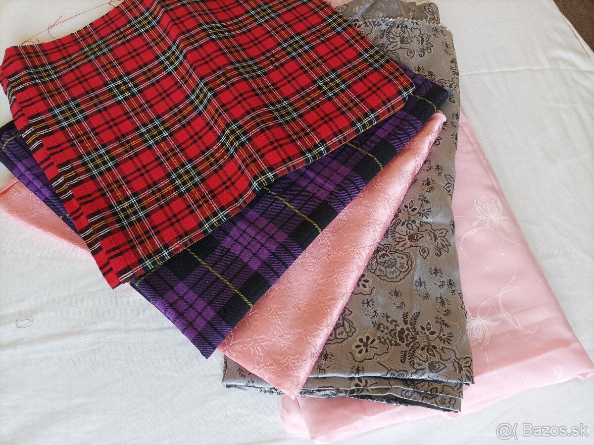 Látky na šitie rôzne - 2