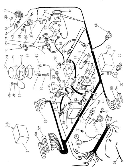 UNC 060 , Locust 750 elektroinštalacia - 2