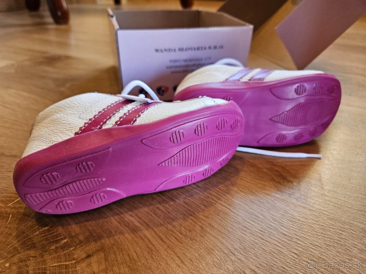 Detské kožené topánky Wanda - NOVÉ - 2