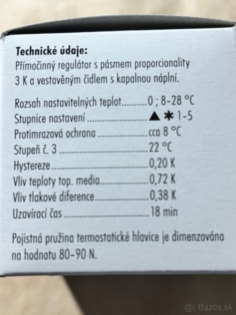 termostaticke hlavice - 2