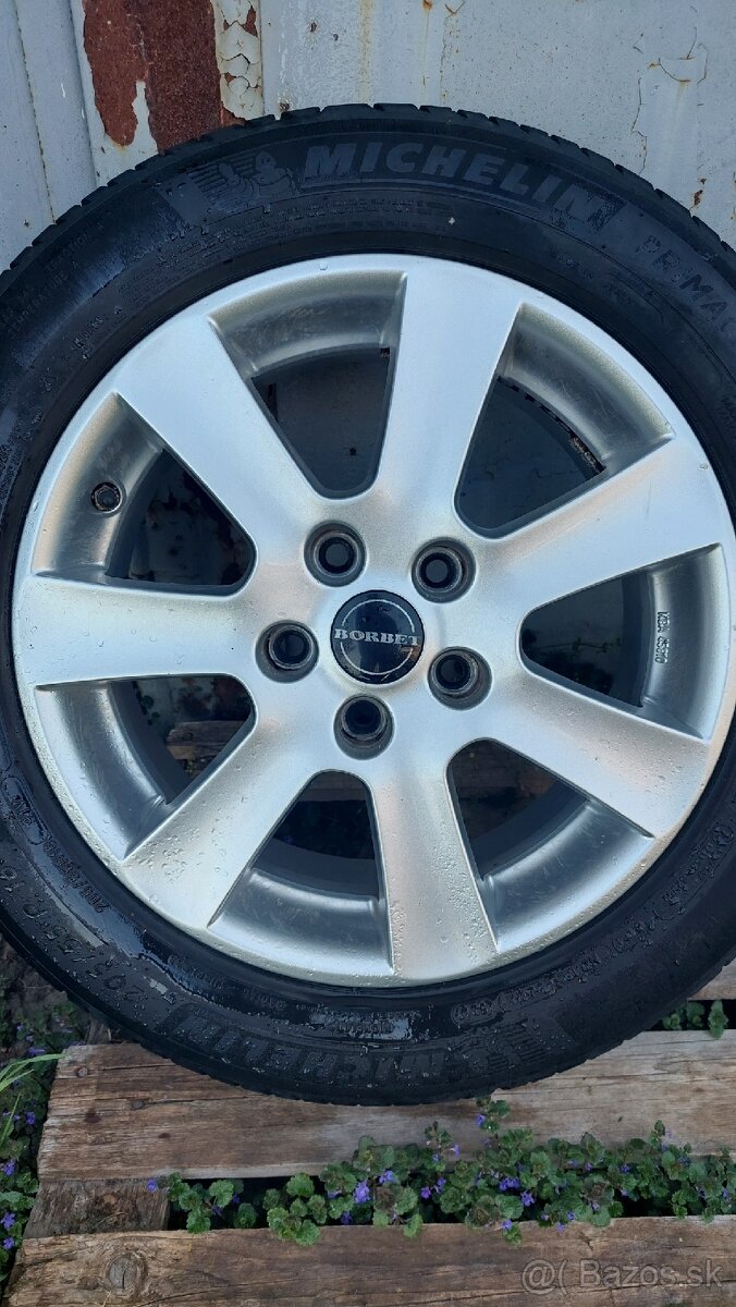 Predam elektrony 5x112 letne pneu 205/55/r16 - 2
