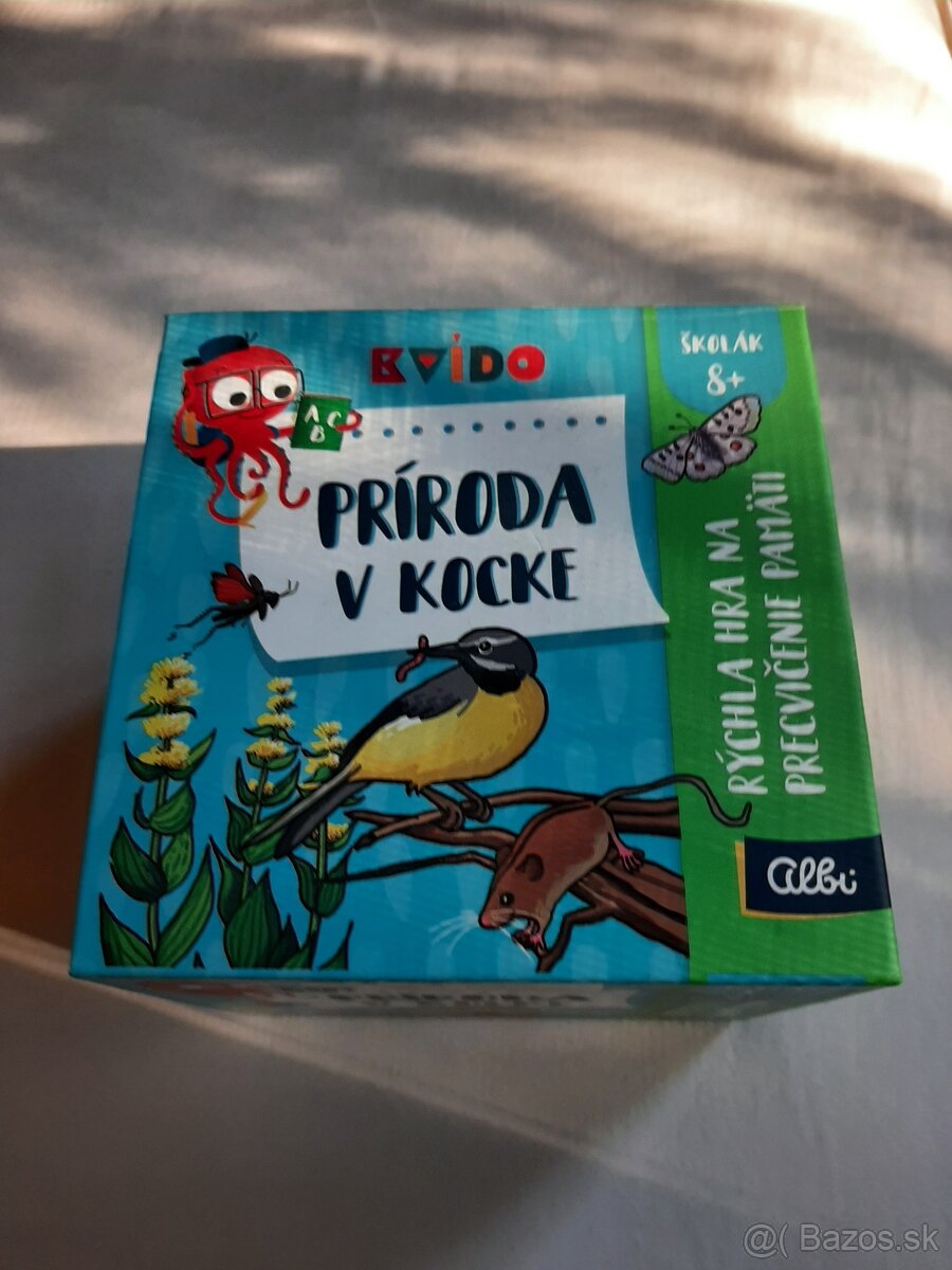 Kvido - priroda v koce - hra na pamat a postreh - 2