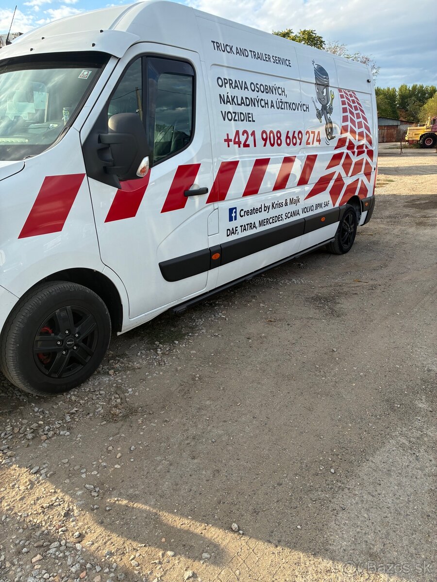 Renault master L3H2 pojazdná dielňa - 2