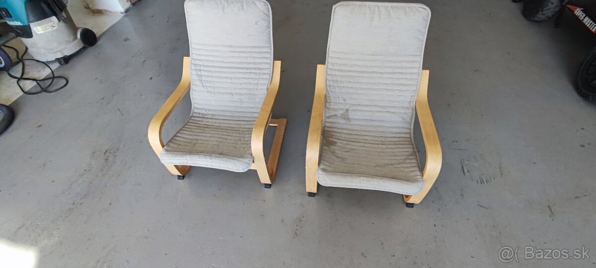 Detské kreslo IKEA Poang 2x - 2