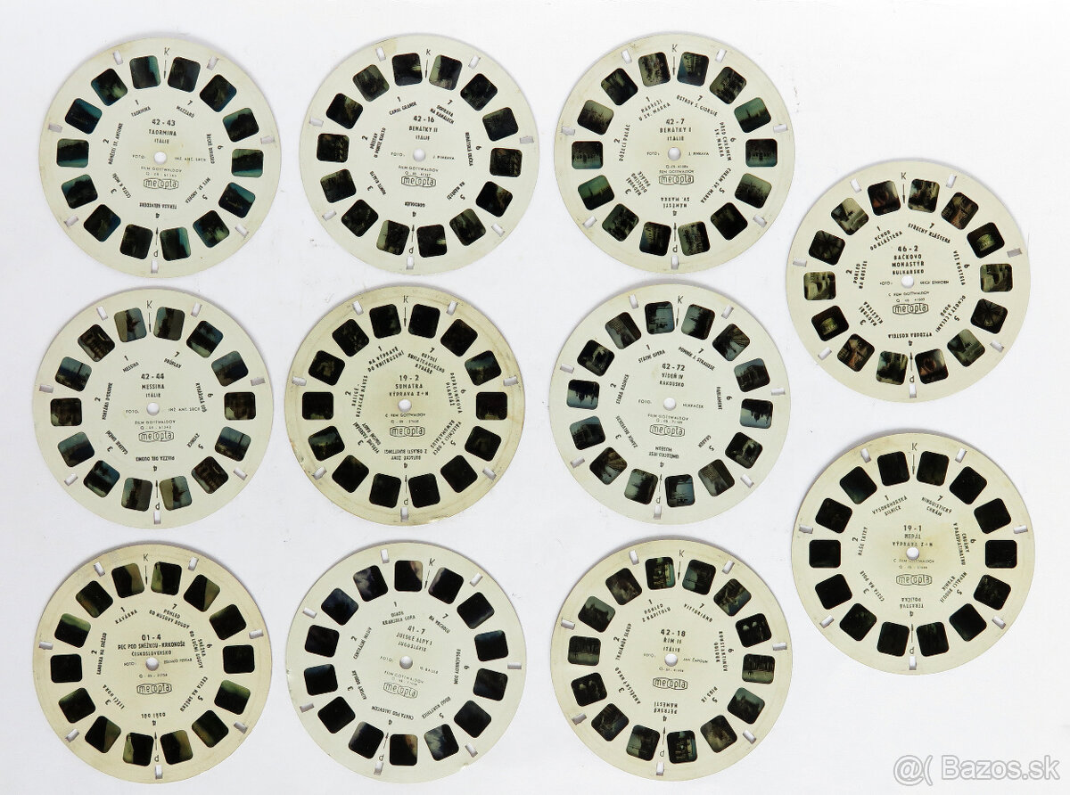 Meopta Meoskop + 11 kotúčikov (stereomikroma, stereo mikroma - 2