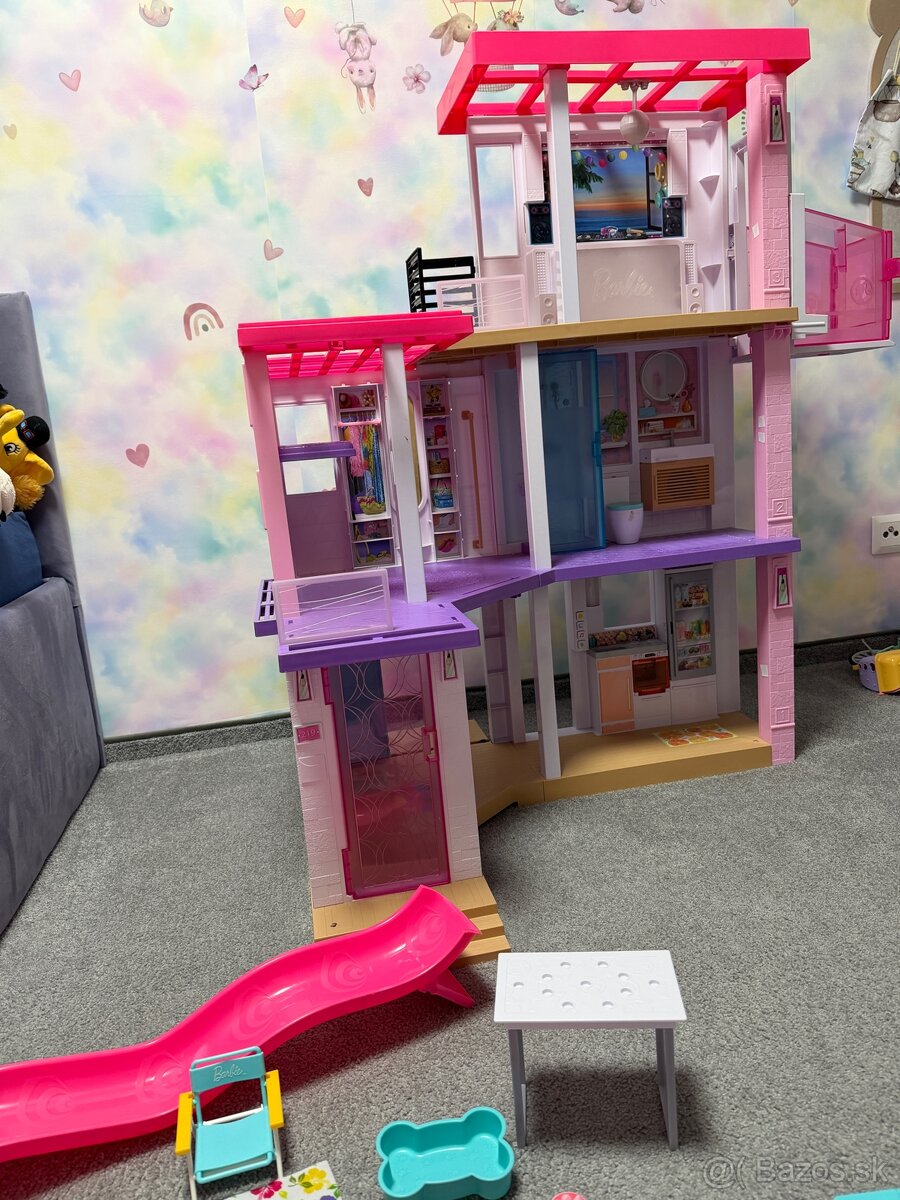 Predam barbie dom mattel dream house s bazenom - 2